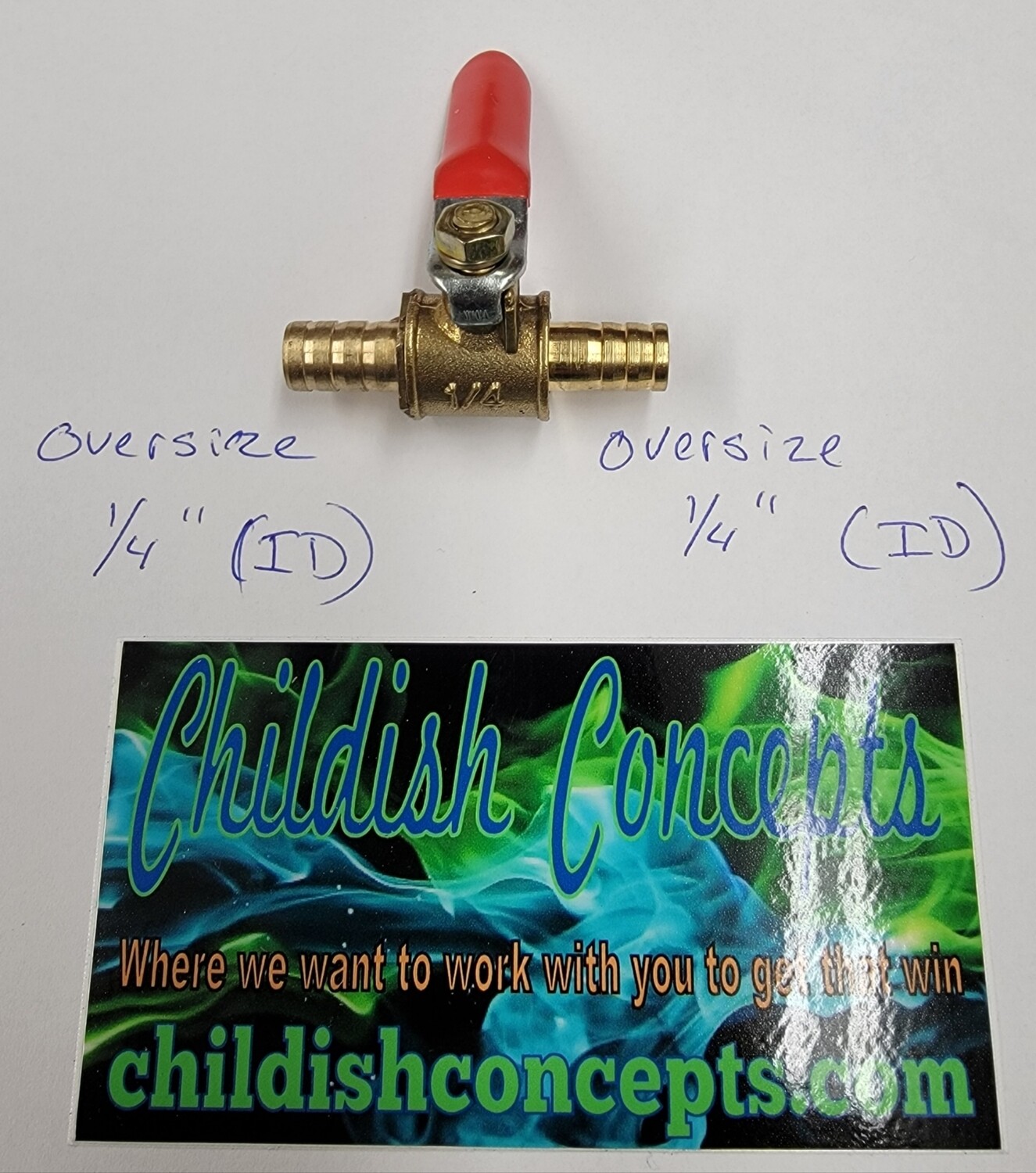 Fuel shut off (inline) LARGE OD