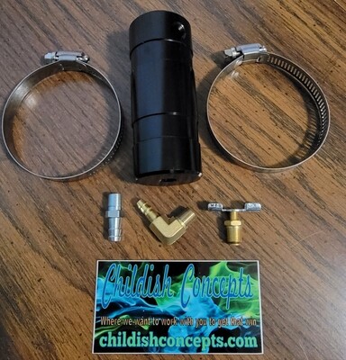 Catch can kit (Black)