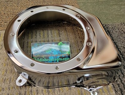 Blower housing chrome