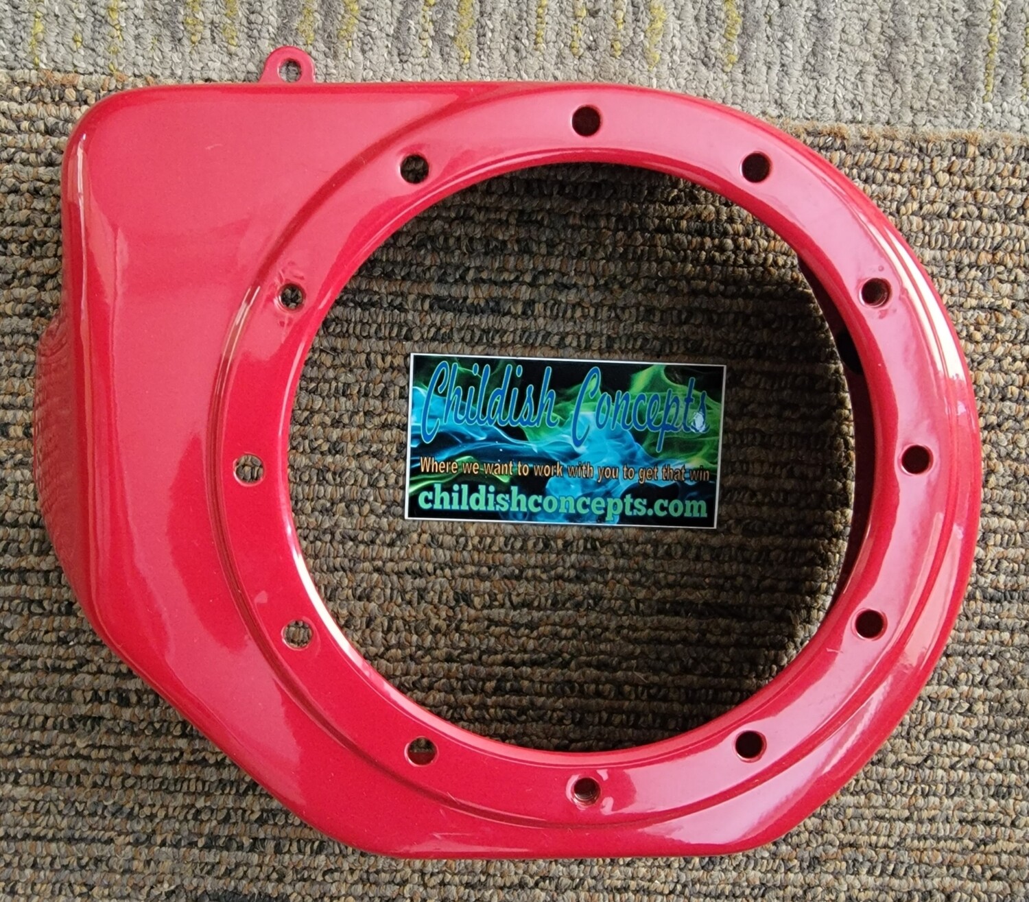 Blower housing (red)