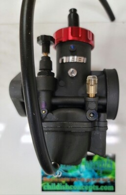 Nibbi 28mm round slide (PE28YJFL) carburetor (flange mount)