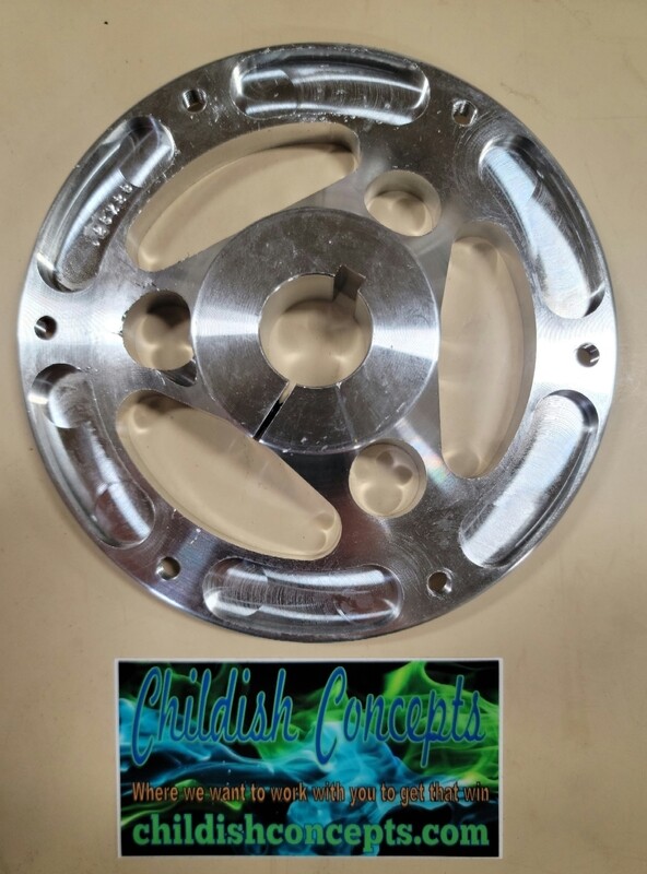 Sprocket/Gear Hub 1&quot; axle