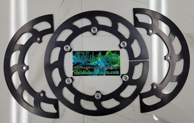 Sprocket chain guard (black)