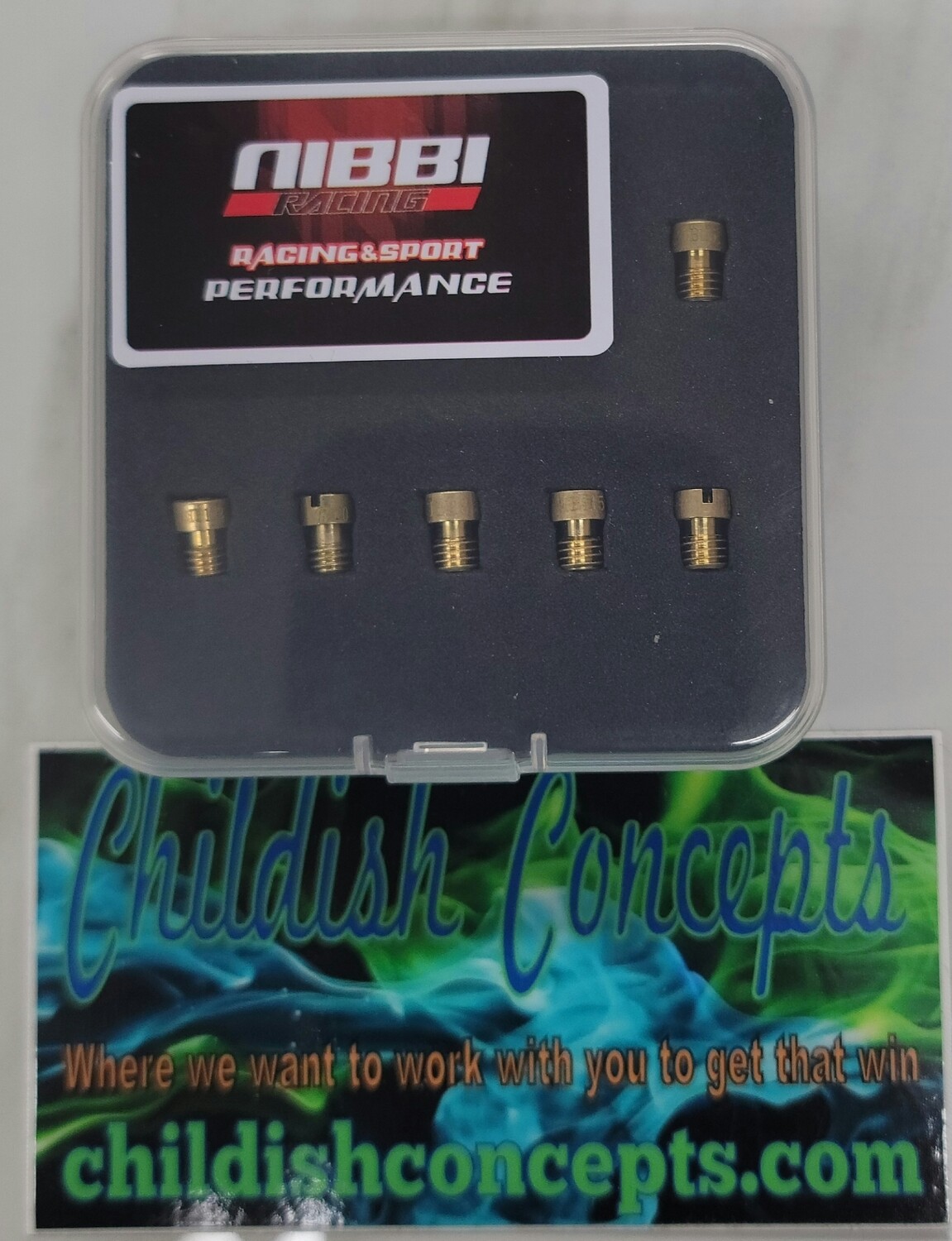 Nibbi PE (round slide) main jet kit 112135