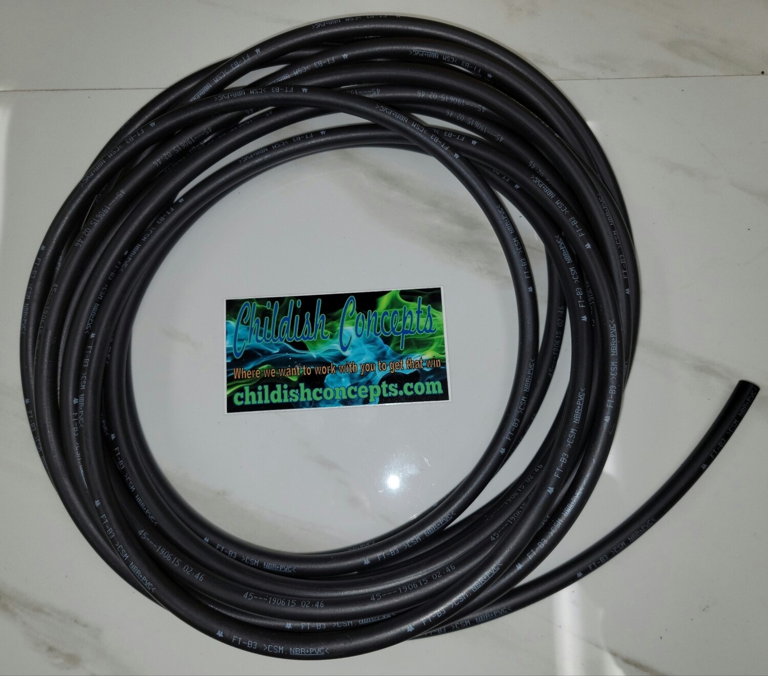Honda 3/16 rubber fuel line