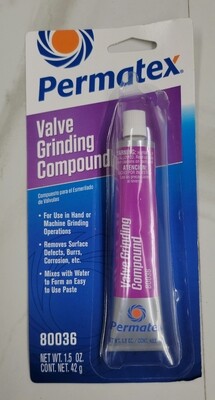 Valve lapping compound