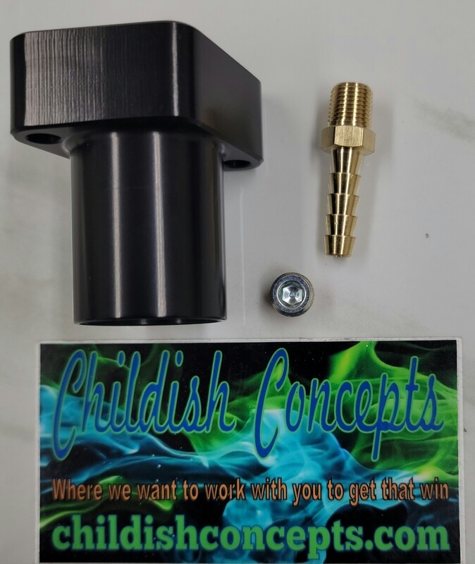 Manifold, Mikuni 24/28mm Flat Slide to GX200, 6.5 Chinese OHV, &amp; 212 Predator