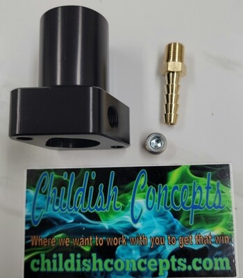 Manifold, Mikuni 24/28mm Flat Slide to GX200, 6.5 Chinese OHV, &amp; 212 Predator