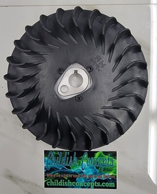 Lightweight cast aluminum flywheel (clone style taper)