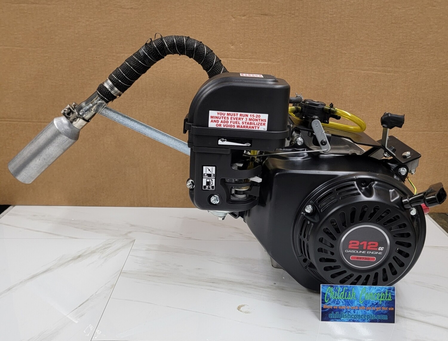 212 Box Stock spec class engine (hemi)