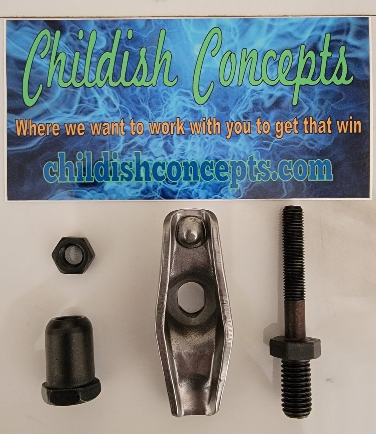 Heavy duty stock rocker arm kit (1.15 to 1.2 ratio)