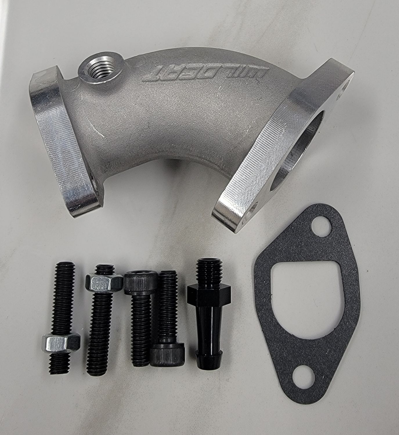Clone, predator flat mount curved back intake (vm22 26mm carb) 487INT