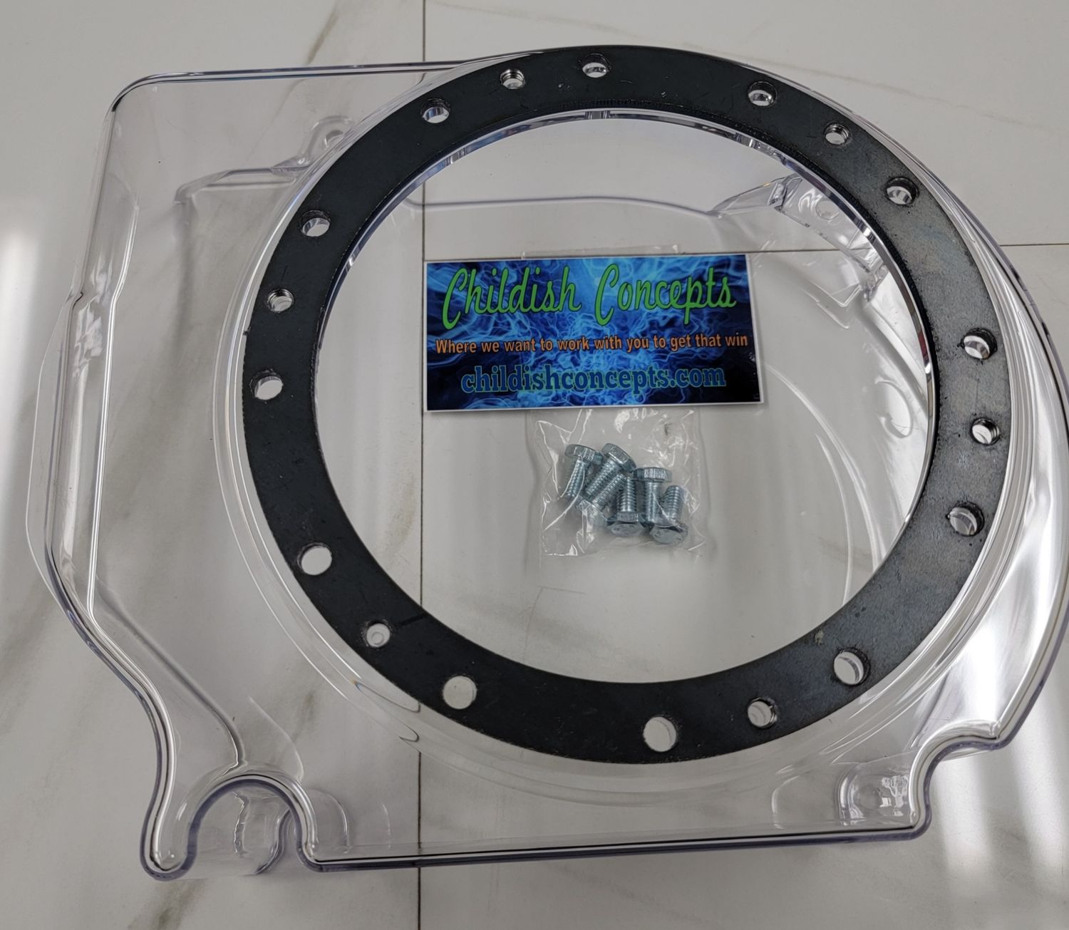 Blower housing clear