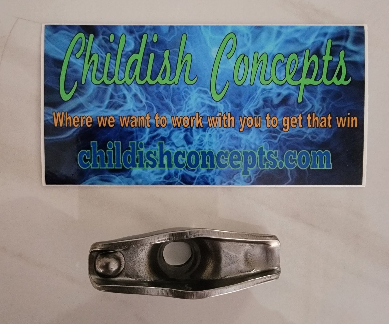 Heavy duty stock rocker arm (1.15 to 1.2 ratio)