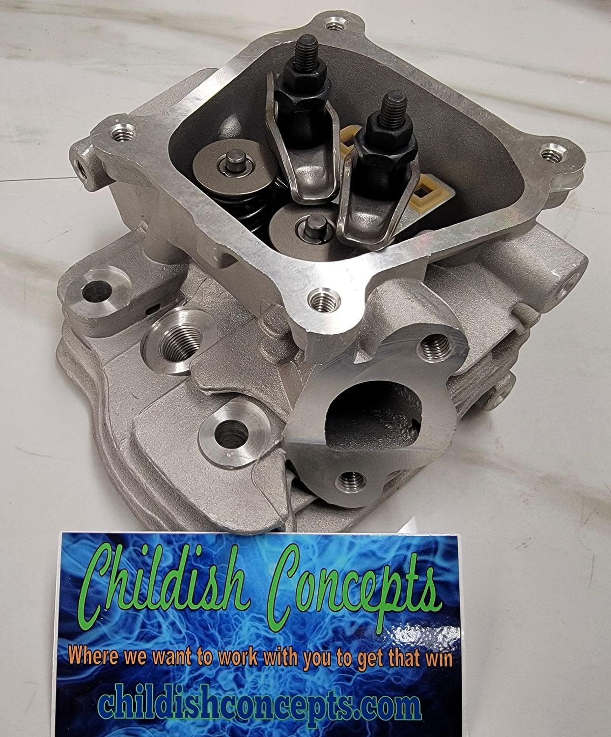 &quot;Shredder&quot; 18cc Head stock assembly