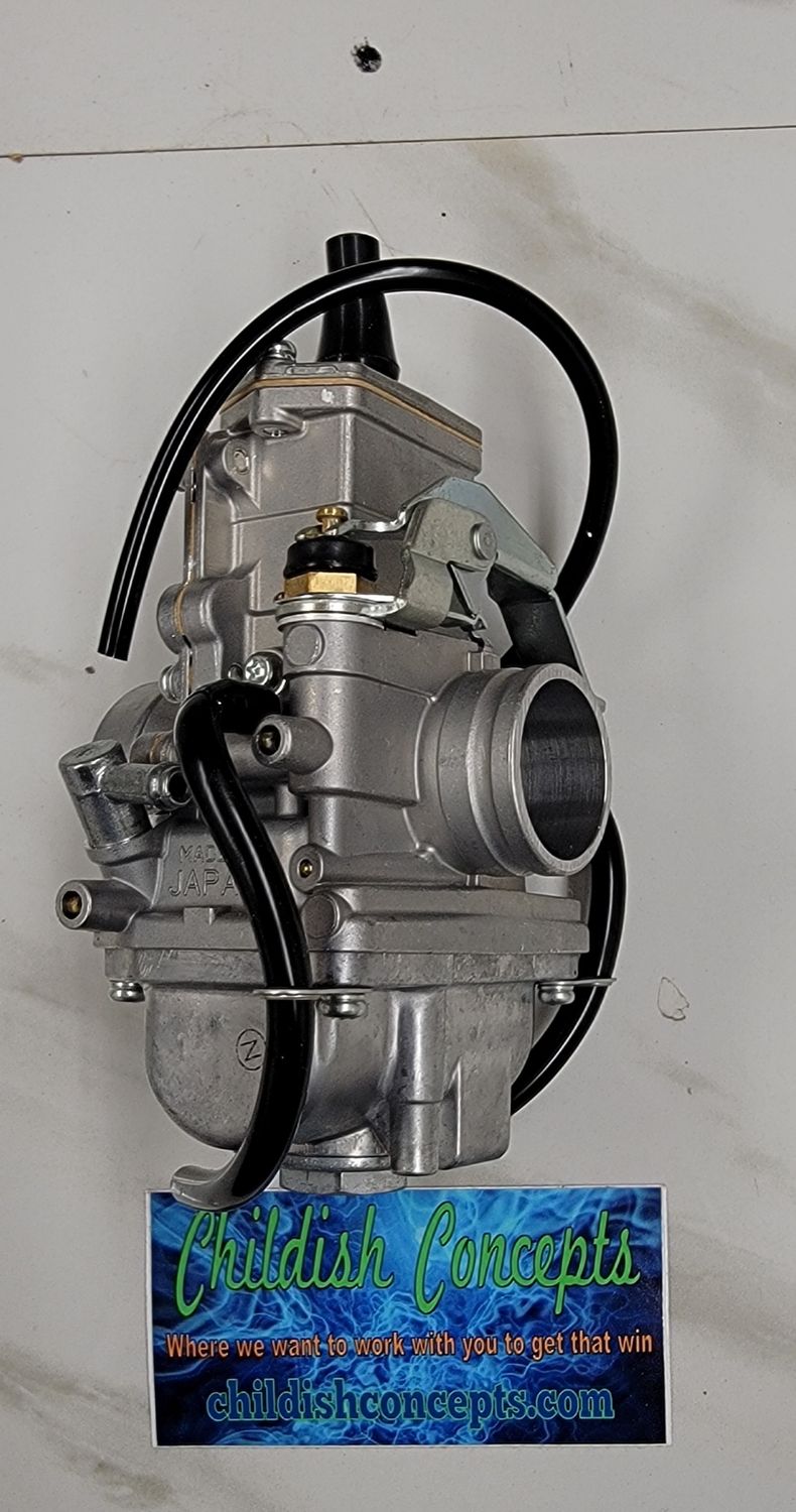 Genuine Mikuni 24mm flat slide carburetor