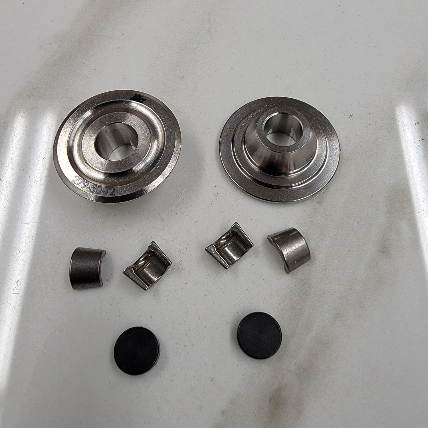 Titanium retainer kit (5mm valve stem) 278-50-T2