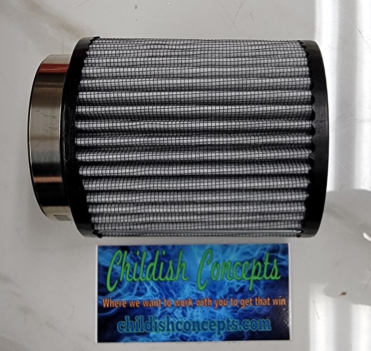3.5 x 4 straight air filter