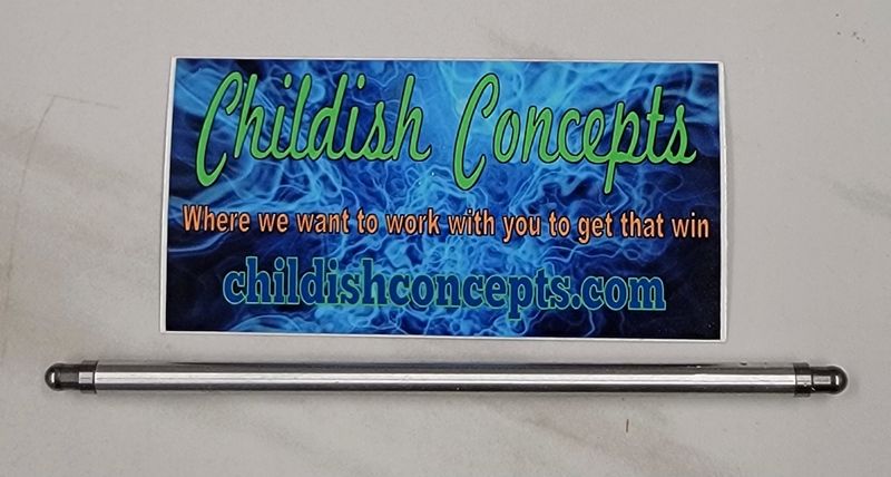 Hemi Predator 5.550" aluminum pushrod (5.540) 3 year clear Sale