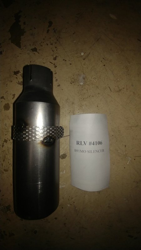 RLV 1 5/16 Mod/Open Muffler (#4106)