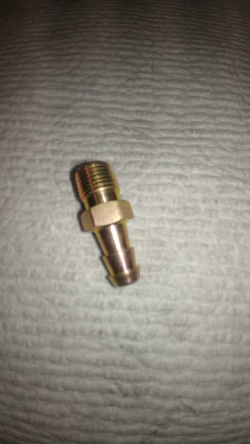 1/8&quot; NPT Barbed Hose Fitting (1/4&quot; hose)