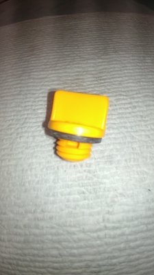 Oil fill plug