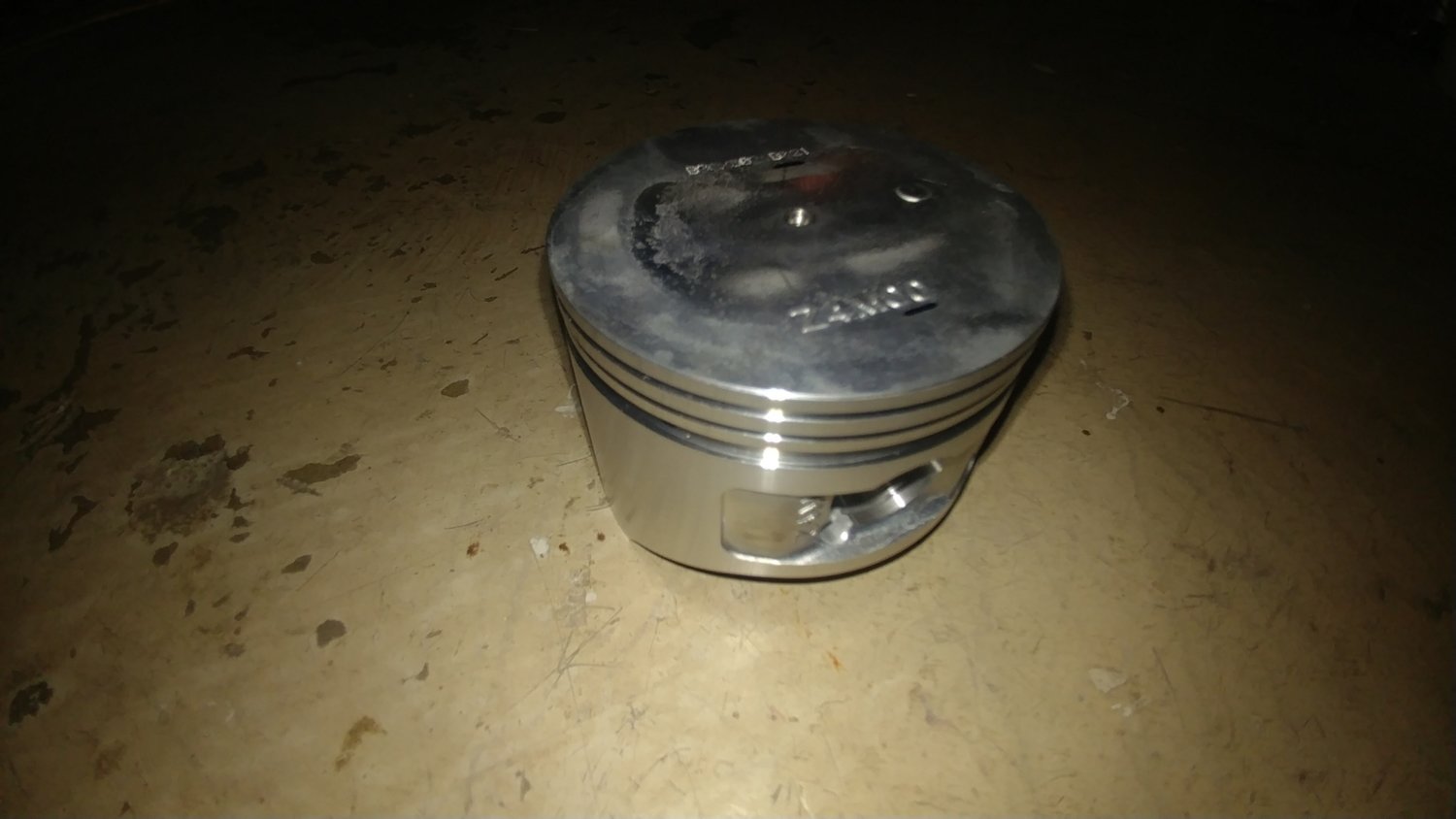 Honda flat top thin ring piston