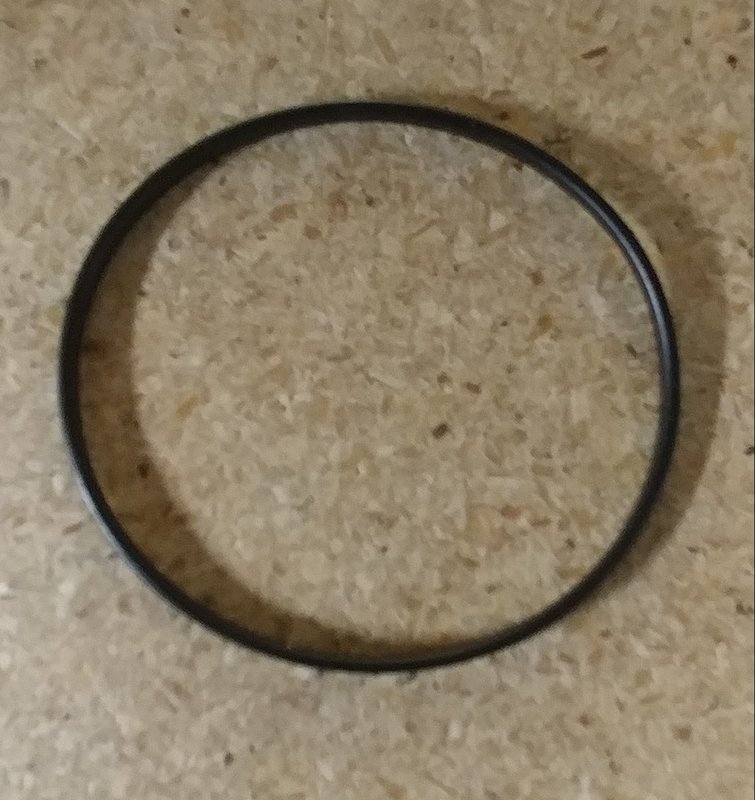 Stock carb float bowl O ring