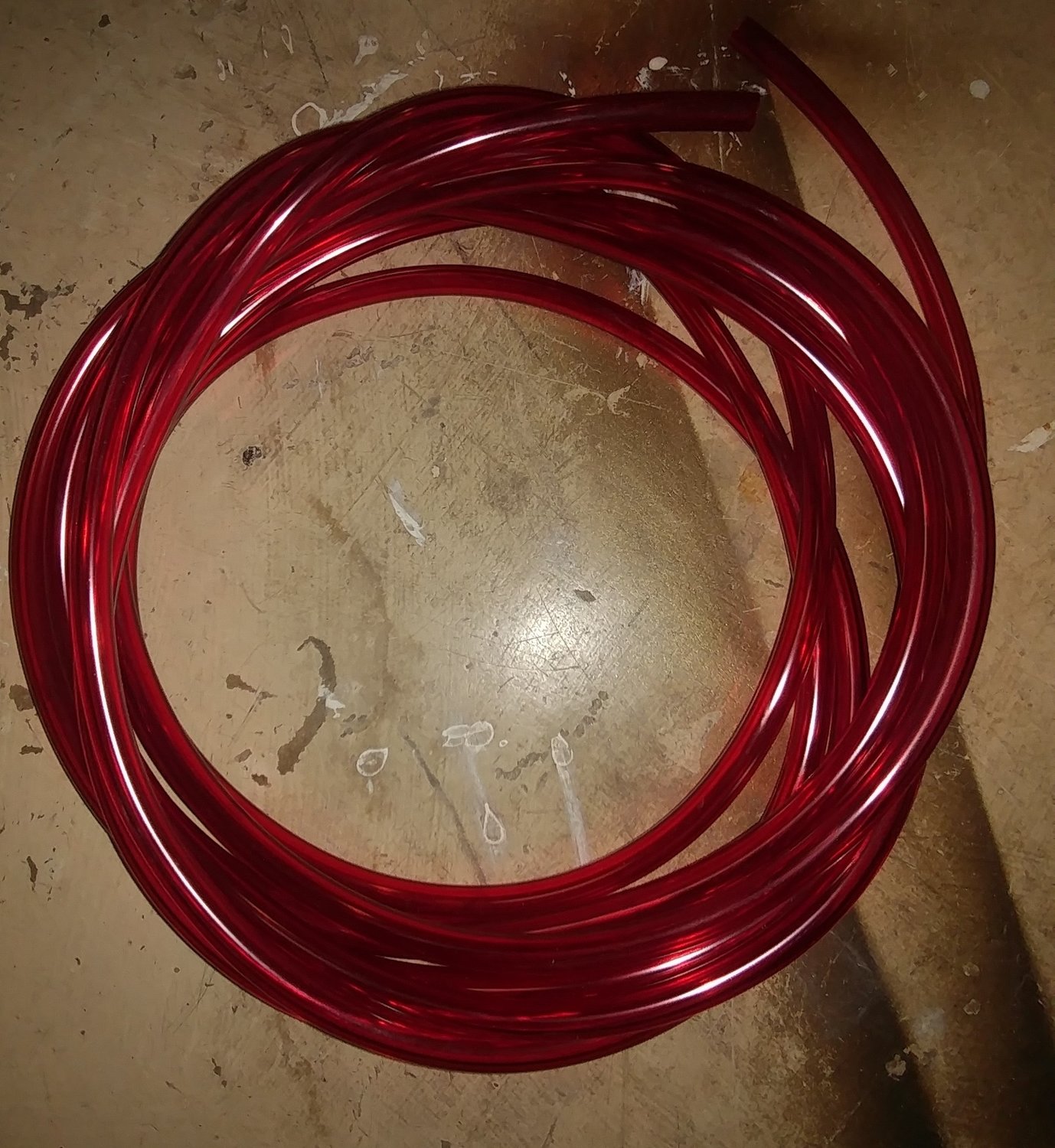 (thin) Red Fuel Line