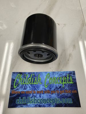 Pressurized oiling side cover replacement oil filter