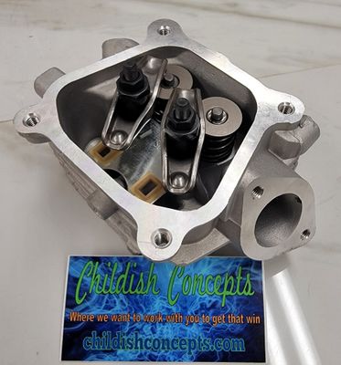 "Shredder" 16cc Head stock assembly