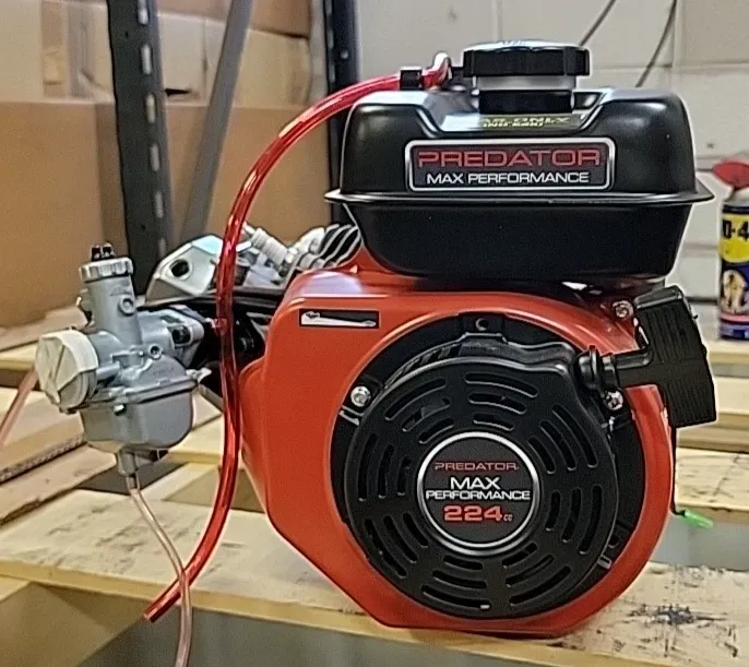 Predator 224 engine, mild build on premium pump gas get off my shelf Sale