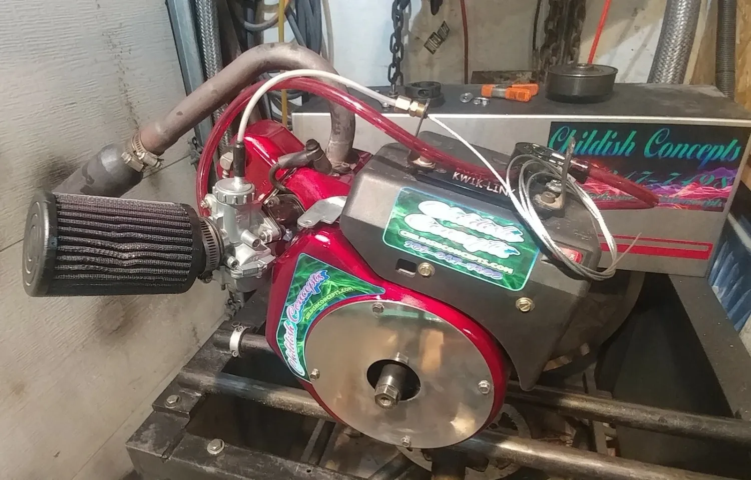 Briggs Animal rules cheater methanol 206 engine get off my shelf Sale