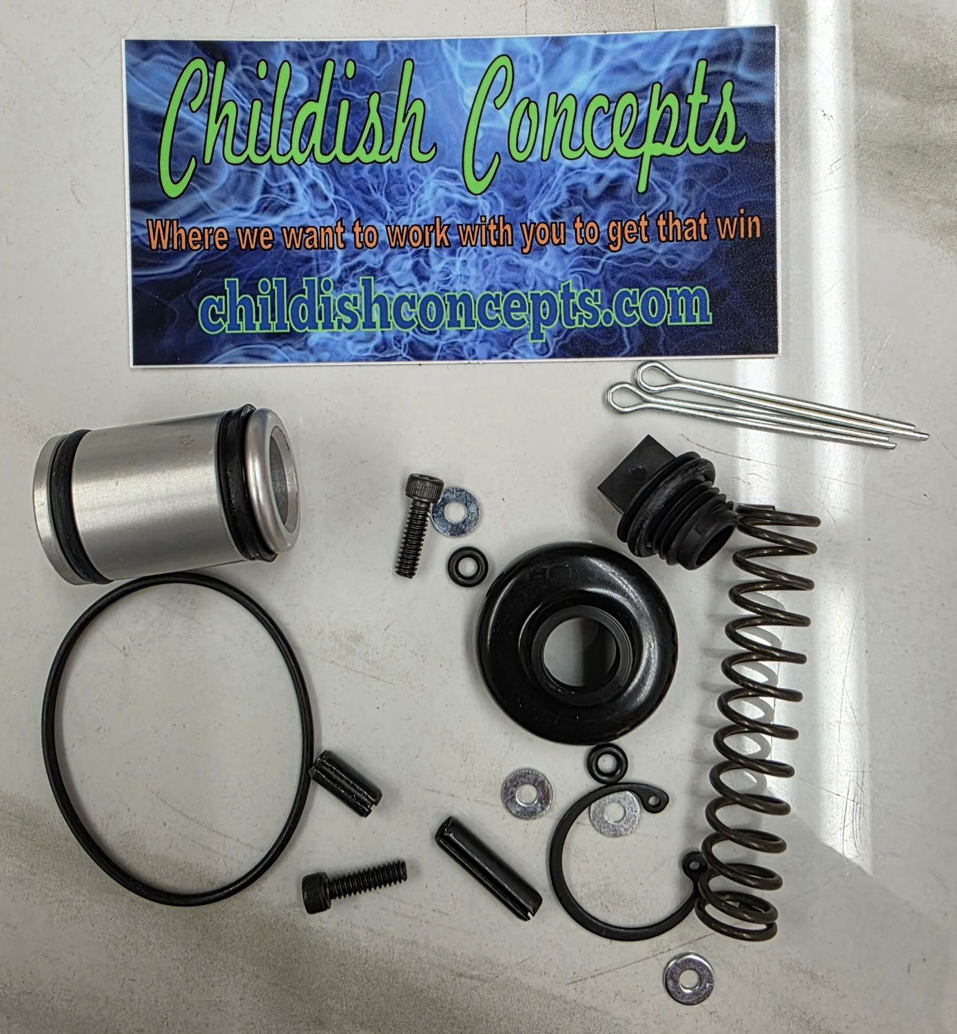 MCP master cylinder 7/8" diameter rebuild kit