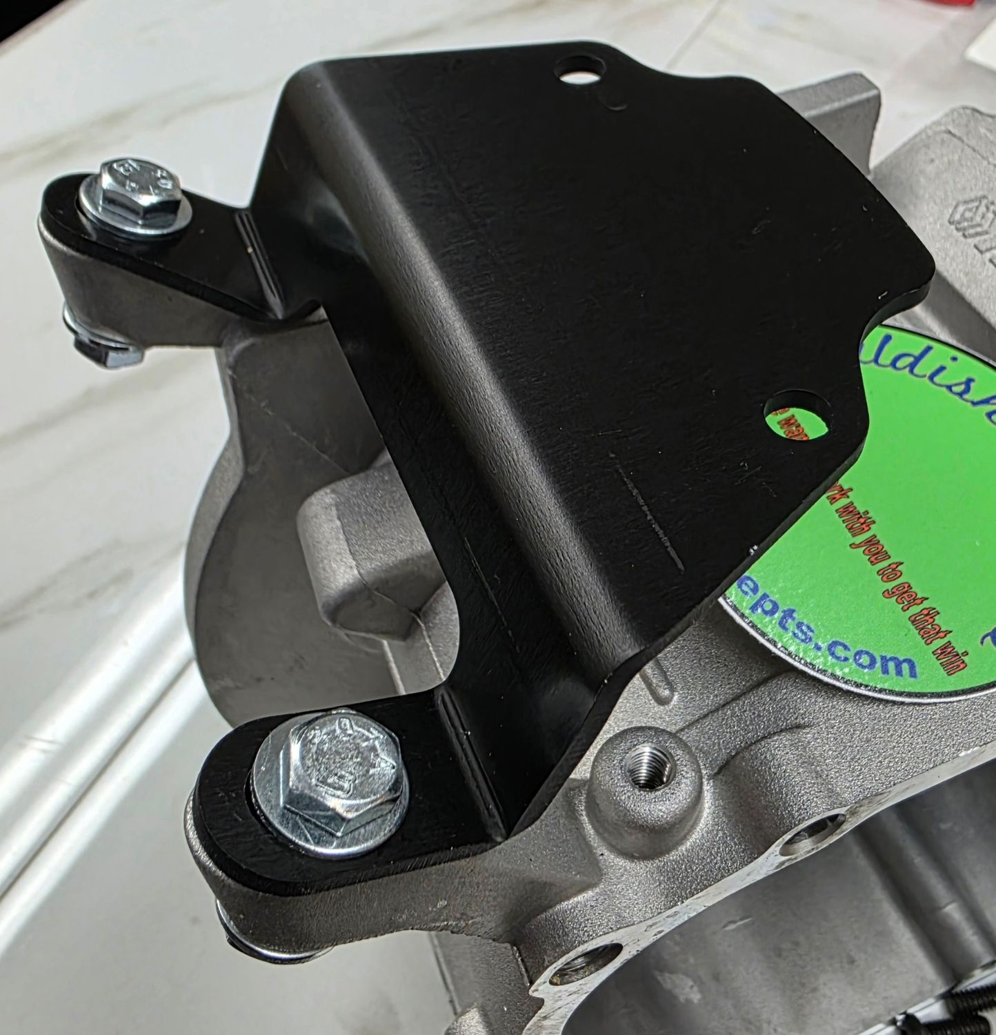 Clone/GX200/Hemi predator Black Top Plate (fuel pump mount)