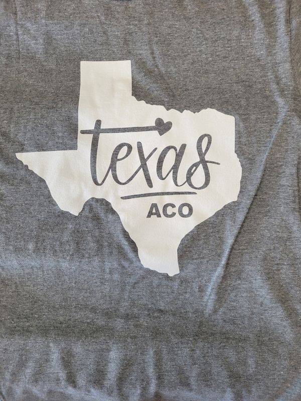 Grey Texas ACO T-shirt