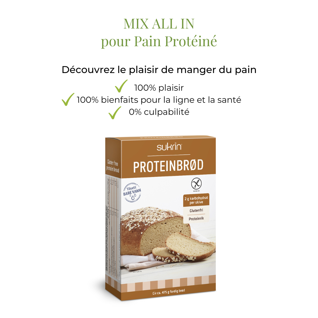 Pain PROTEINE - Mix All In - 220g