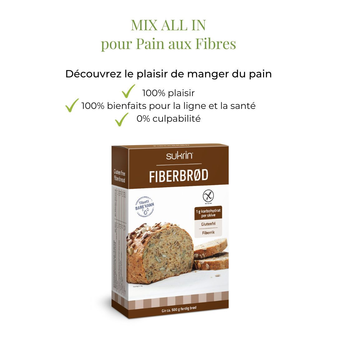 Pain aux FIBRES - Mix All In  - 250g