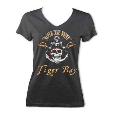 T-Shirt 'Tiger Bay' Ladies Black