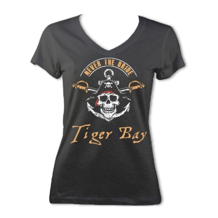 T-Shirt 'Tiger Bay' Ladies Black