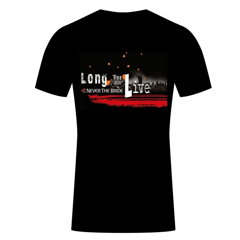 T-Shirt 'Long Live Live' Unisex Black