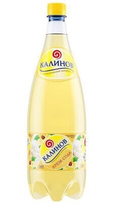 Калинов Родник лимонад Крем-Сода 1,5л.*6шт. ПЭТ