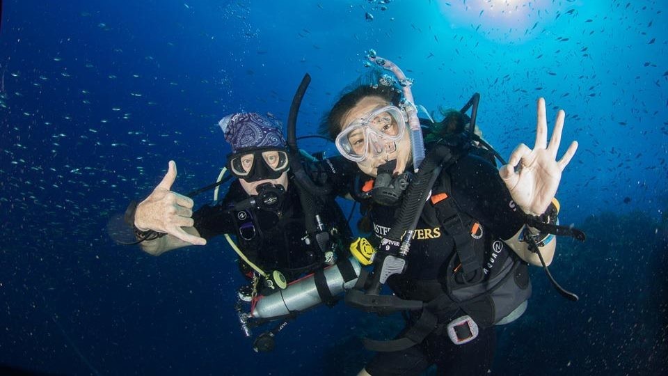 PADI Open Water - Advanced Open Water Diver Package - 21,900 THB
