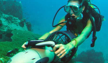 PADI Diver Propulsion Vehicle (DPV) Diver