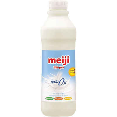 meiji nofat milk