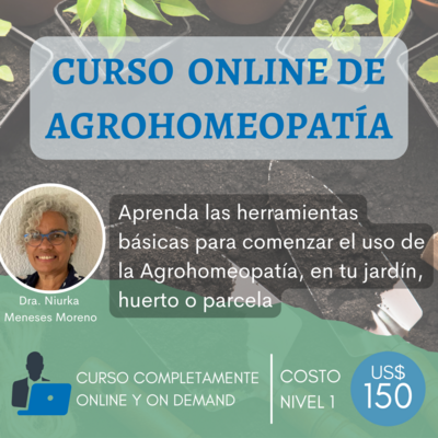 Curso Online de AgroHomeopatía - Nivel 1 00016