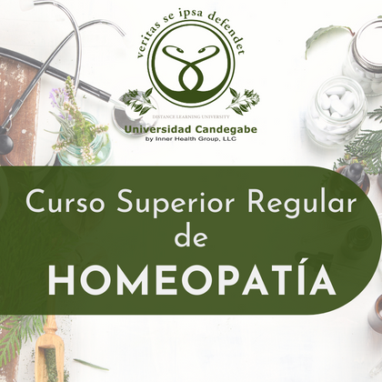 Curso Superior Regular Online de Homeopatía