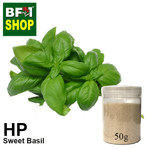 Herbal Powder - Basil - Sweet Basil ( Giant Basil ) Herbal Powder - 50g