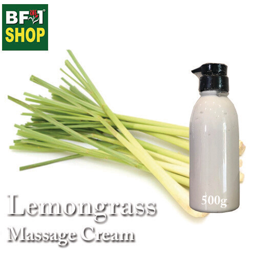 Massage Cream - Lemongrass - 500g