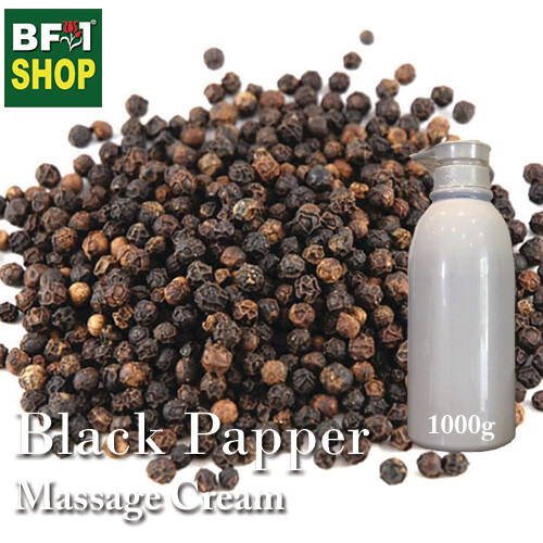 Massage Cream - Black Papper - 1000g